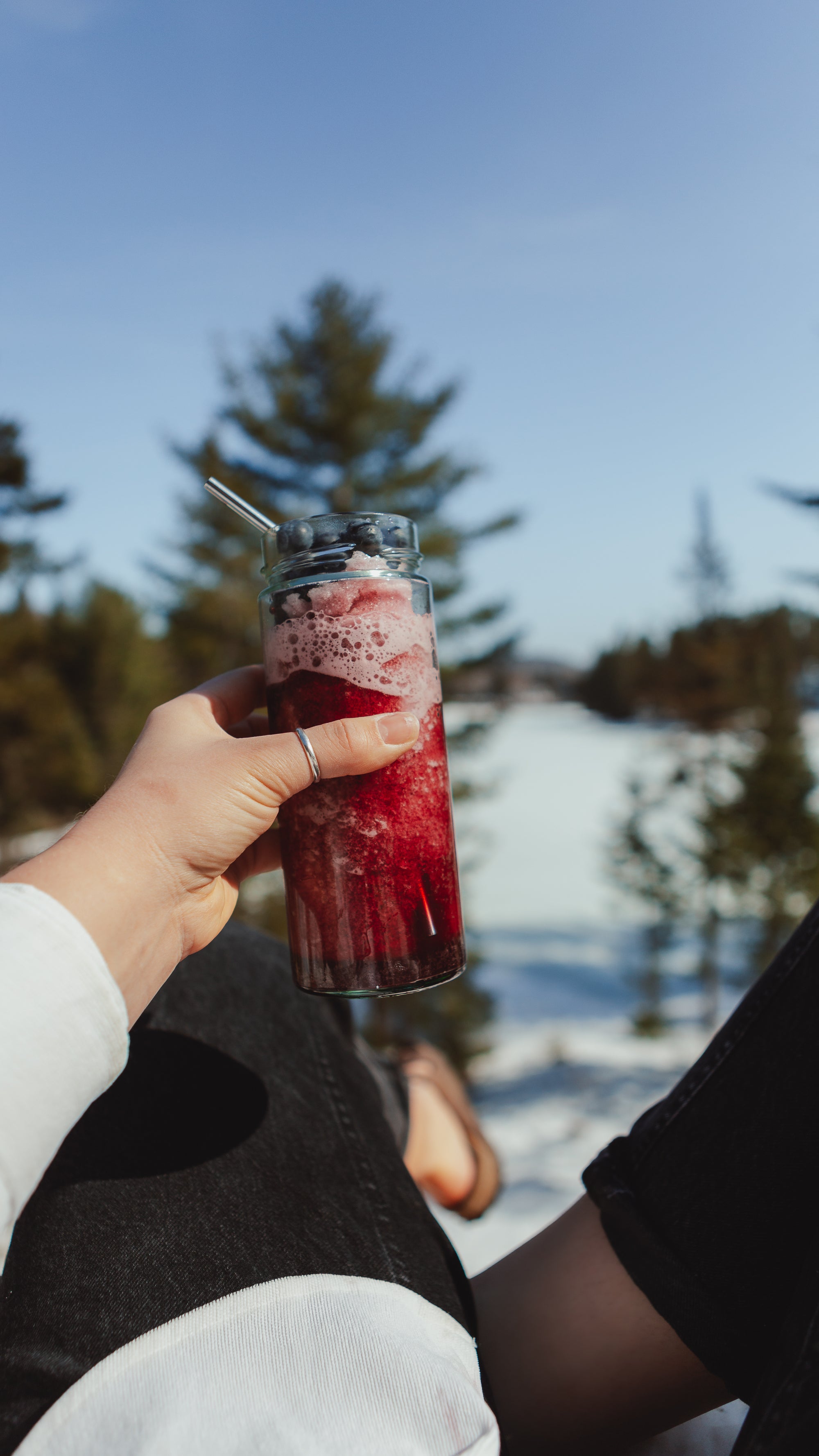 RECIPE - YERBA MATE SLUSH x Winter Berry x POW